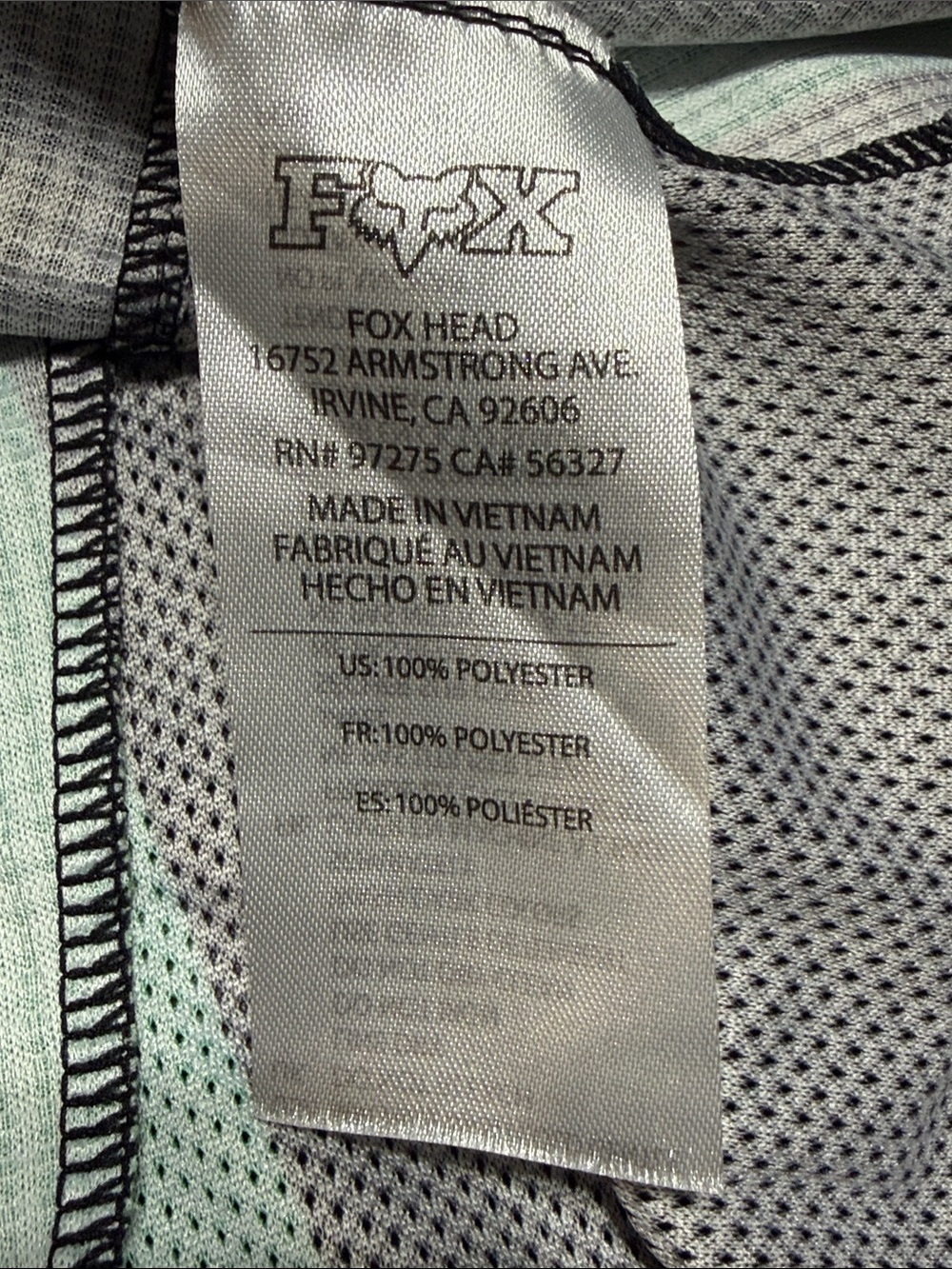 Fox Men’s Black & Neon Yellow-Green MX Jersey - Picture 5 of 7